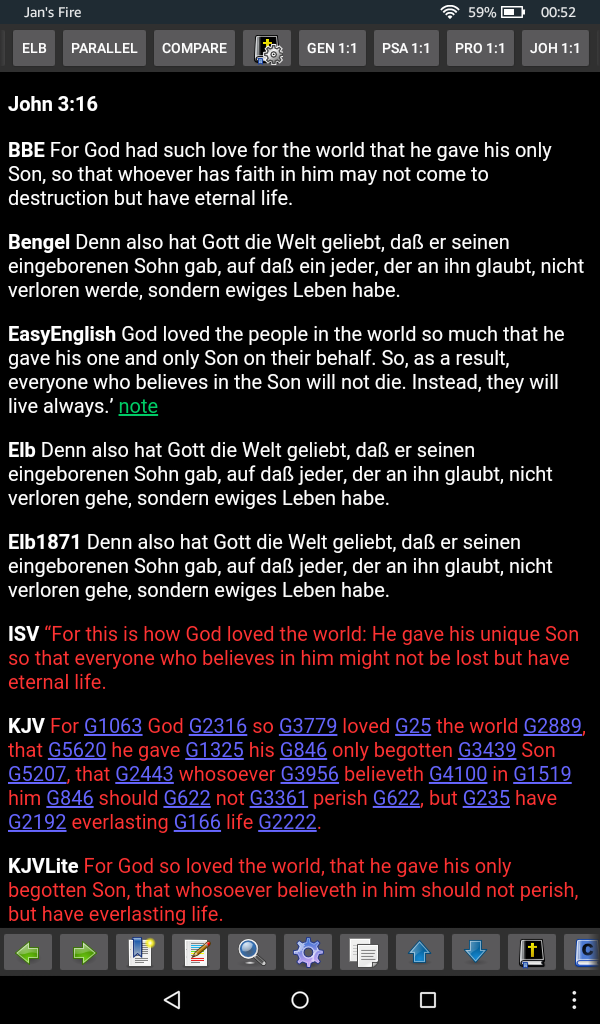 MySword Verse Comparison