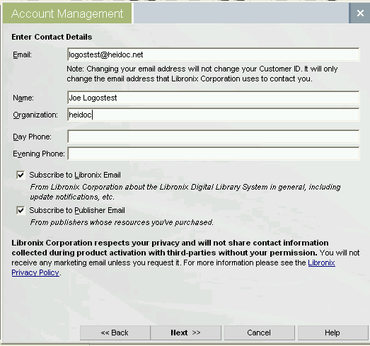 Register the free bundle