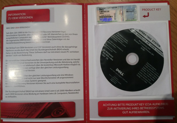 Windows 7 HP Folder