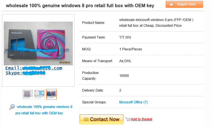 Windows 8 Retail mit OEM-Key